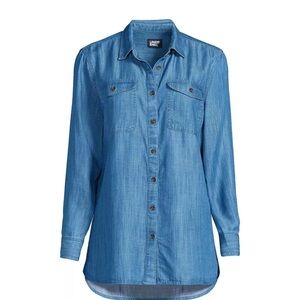 Lands' End
Plus Size Indigo TENCEL Fiber Shirt